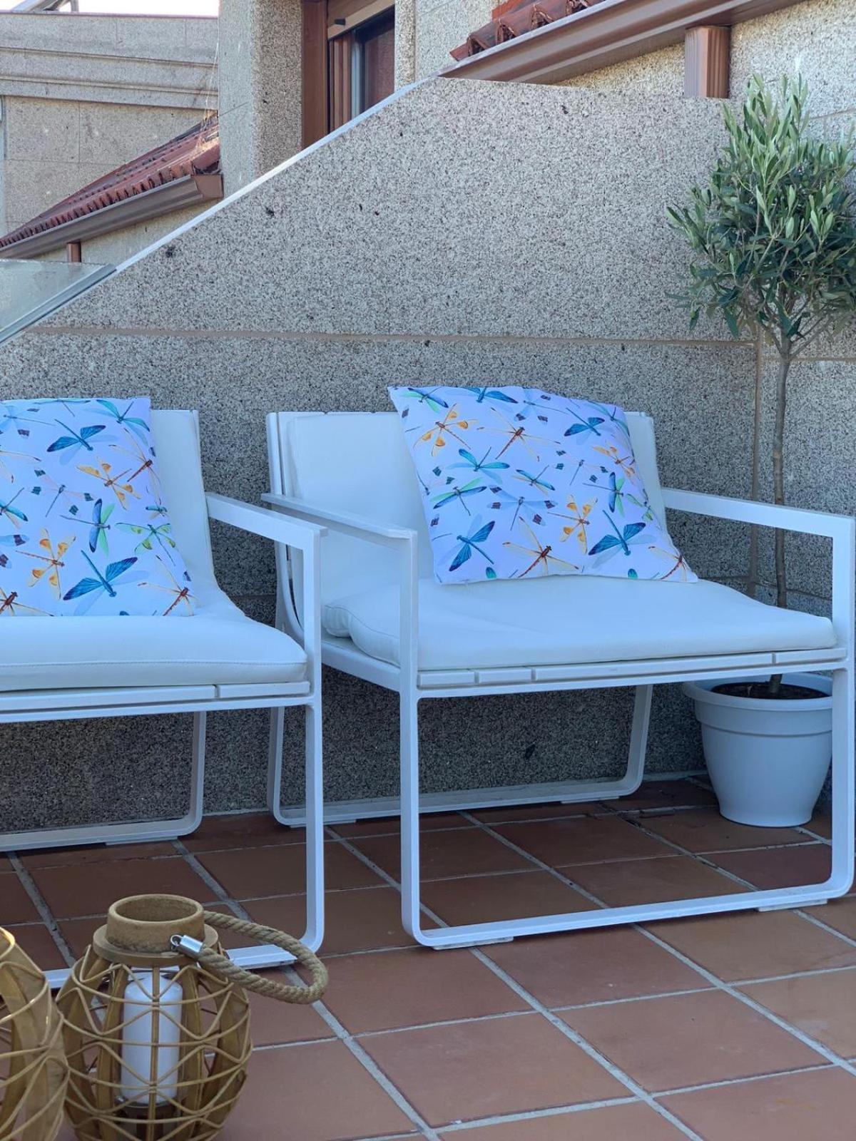 "Sanxenxo Holidays" Atico Con Garaje, Barbacoa Y Piscina A 5 Min Del Centro エクステリア 写真